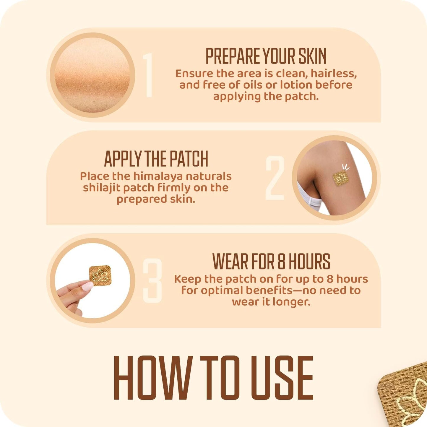 Himalaya Naturals | B12 Energy Support Patch – Caffeine-Free, Time-Release Vitamin Patch for Daily Wellness & Focus