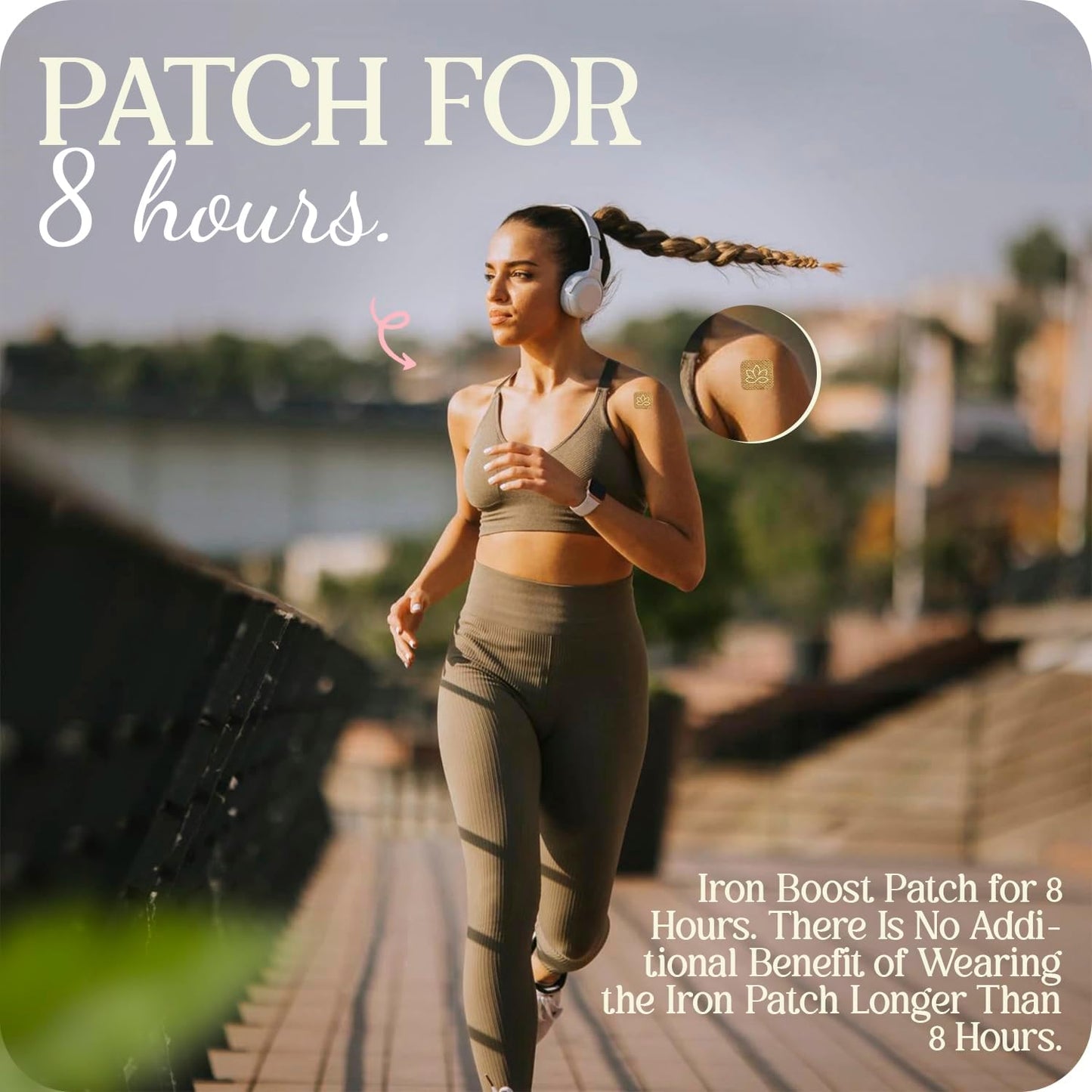 Fe Iron Plus | Daily Iron Supplement Patch for Energy, Focus & Wellness – Himalaya Naturals