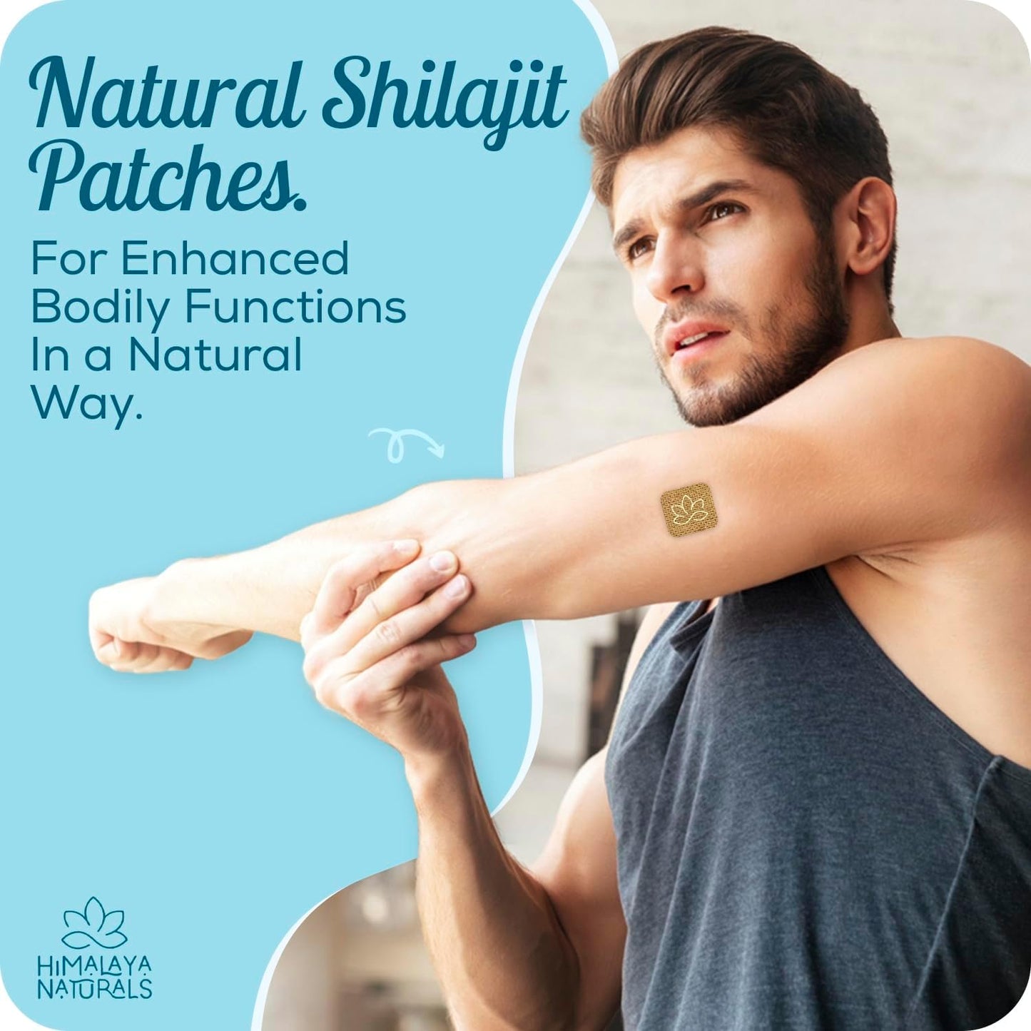 Shilajit Multivitamin Patch for Men & Women | Transdermal Vitamin Patch | Himalaya Naturals