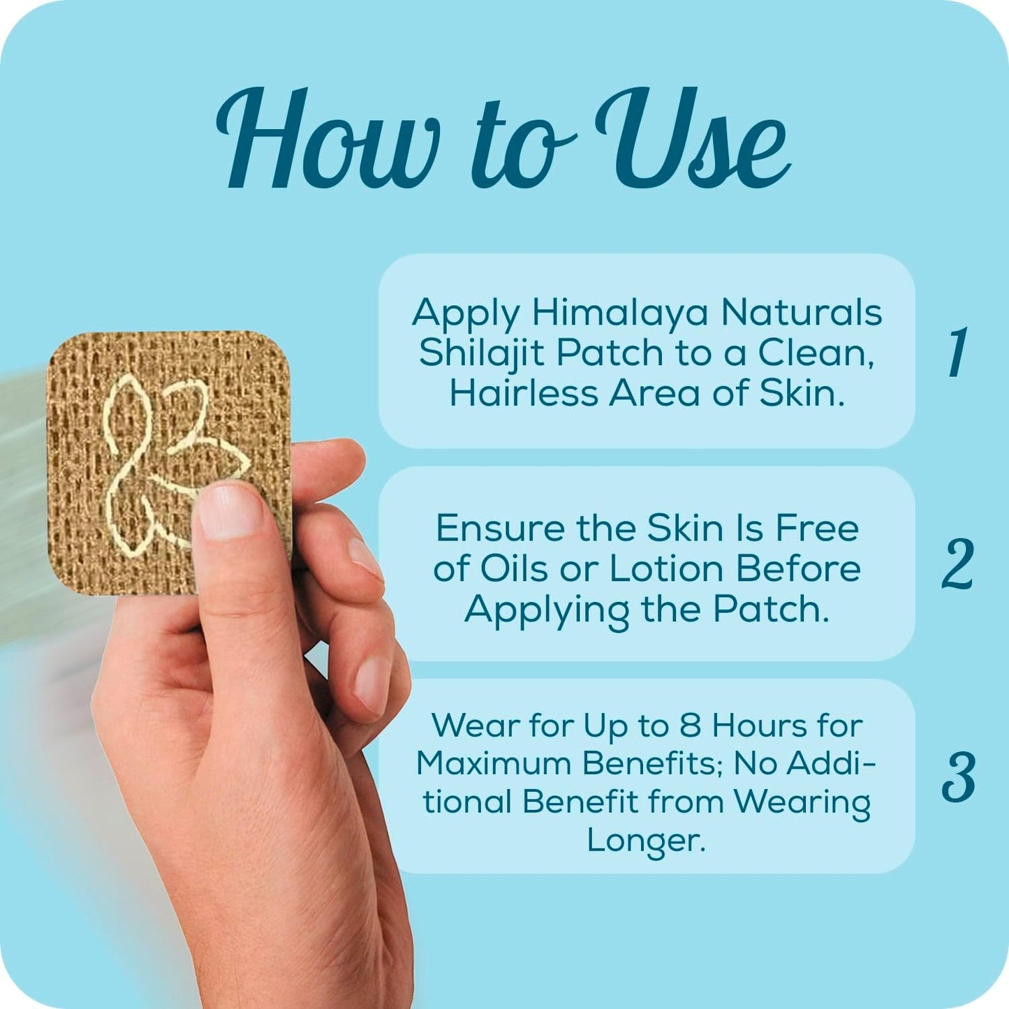 Shilajit Multivitamin Patch for Men & Women | Transdermal Vitamin Patch | Himalaya Naturals