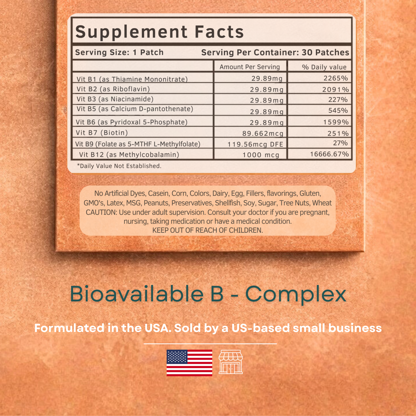 B12 Plus Energy Vitamin Patch