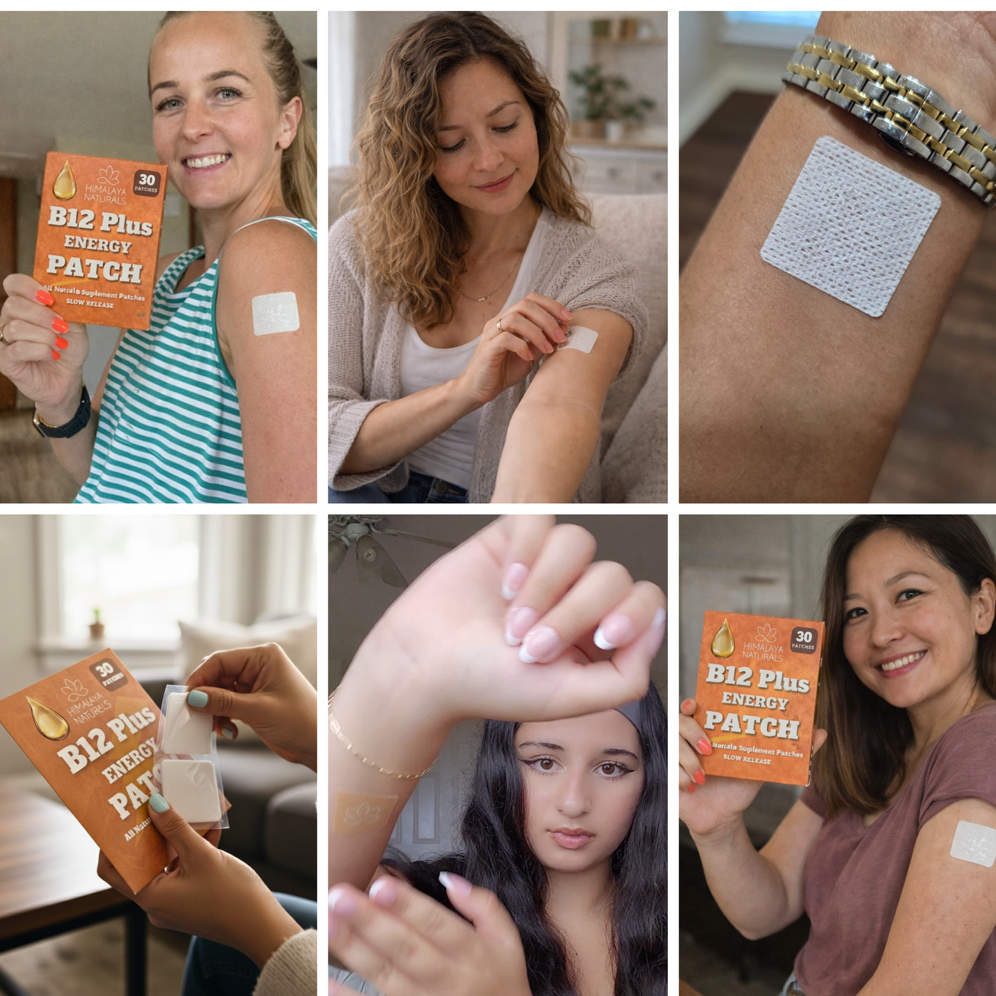 B12 Plus Energy Vitamin Patch