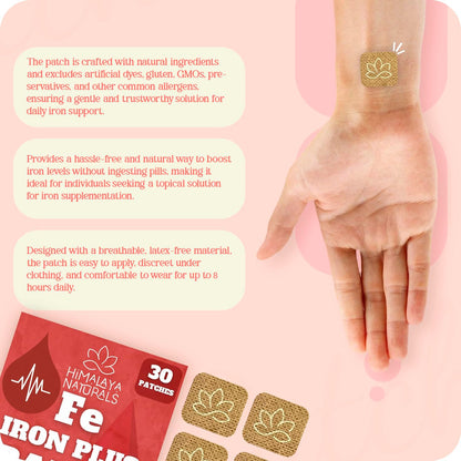 Fe Iron Plus Patches By Himalaya Naturals